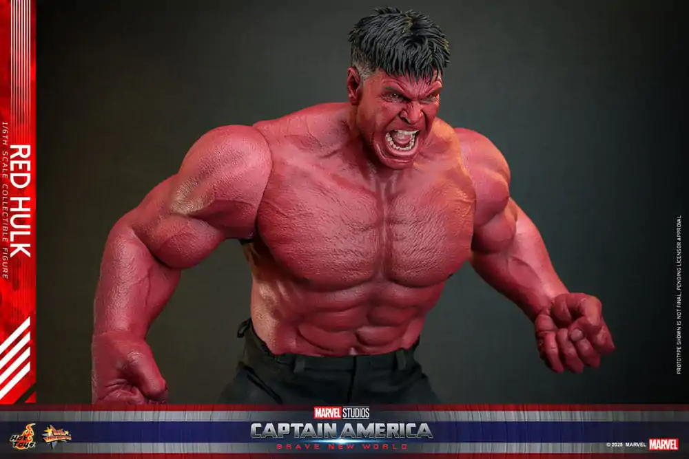 Captain America: Brave New World Movie Masterpiece Actionfigur 1/6 Red Hulk 47 cm Produktfoto