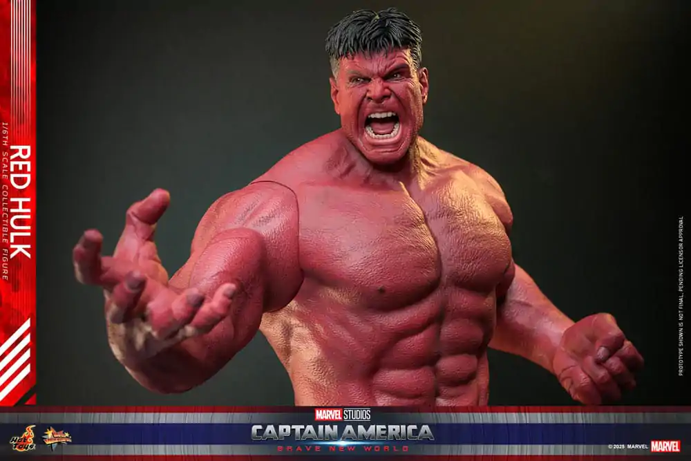 Captain America: Brave New World Movie Masterpiece Actionfigur 1/6 Red Hulk 47 cm Produktfoto