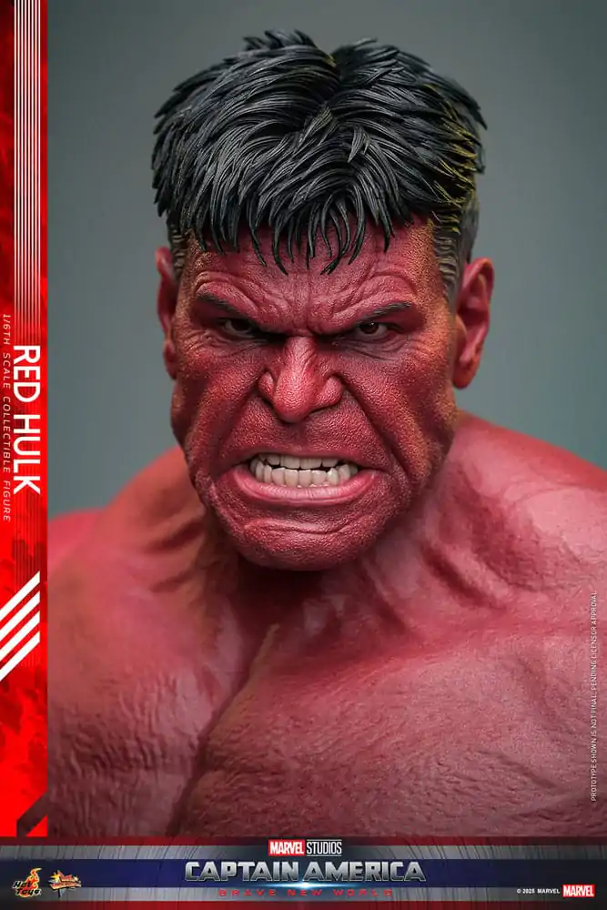 Captain America: Brave New World Movie Masterpiece Actionfigur 1/6 Red Hulk 47 cm Produktfoto