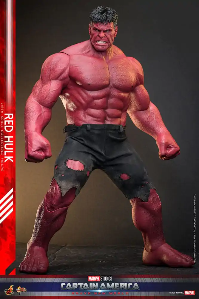 Captain America: Brave New World Movie Masterpiece Actionfigur 1/6 Red Hulk 47 cm Produktfoto