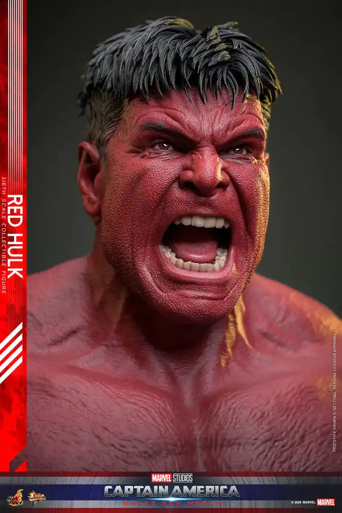 Captain America: Brave New World Movie Masterpiece Actionfigur 1/6 Red Hulk 47 cm Produktfoto