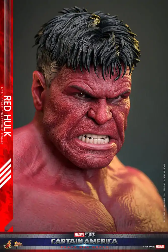 Captain America: Brave New World Movie Masterpiece Actionfigur 1/6 Red Hulk 47 cm Produktfoto