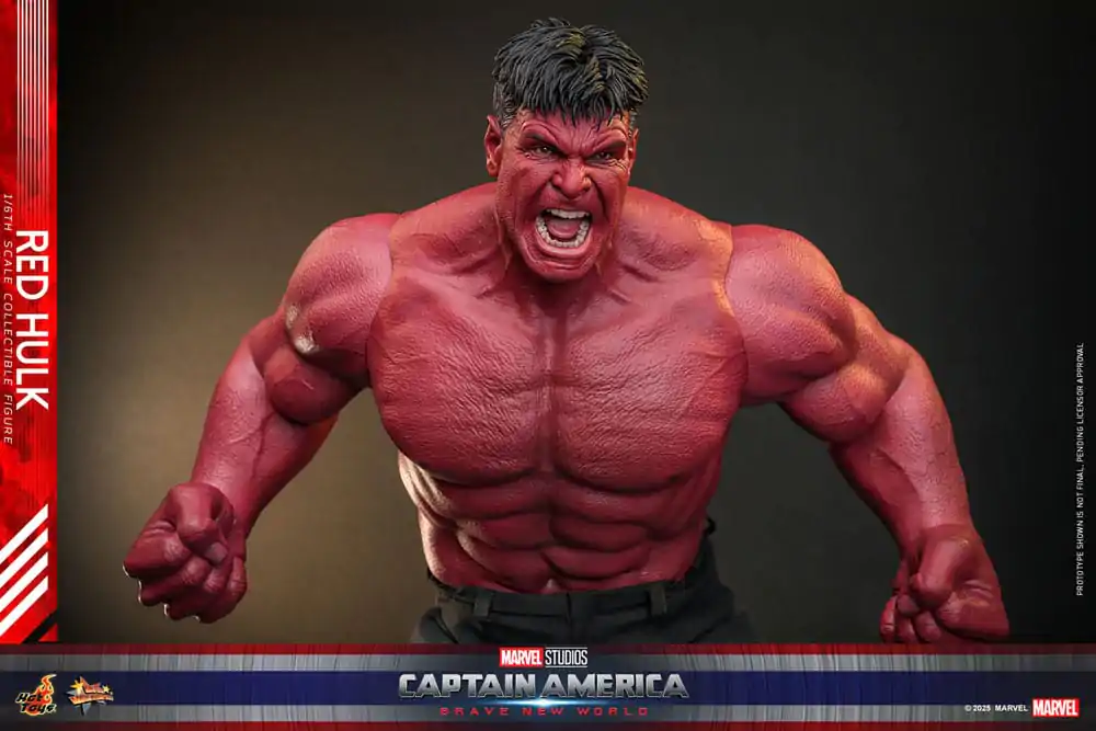 Captain America: Brave New World Movie Masterpiece Actionfigur 1/6 Red Hulk 47 cm Produktfoto