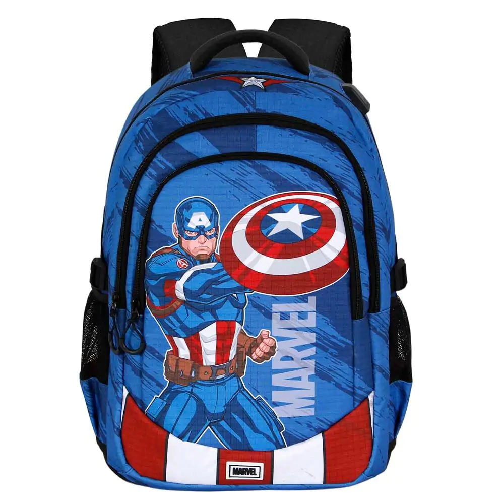 Marvel Captain America Gears Anpassungsfähig Rucksack 34cm termékfotó