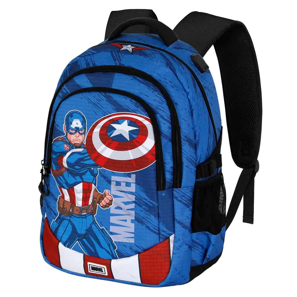 Marvel Captain America Gears Anpassungsfähig Rucksack 34cm termékfotó