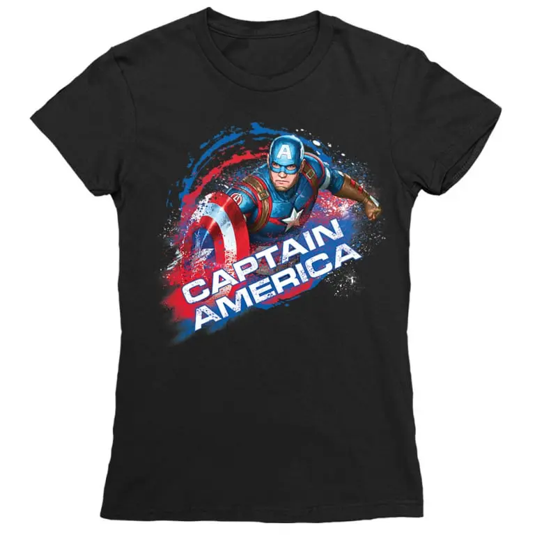 Captain America Damen T-Shirt termékfotó