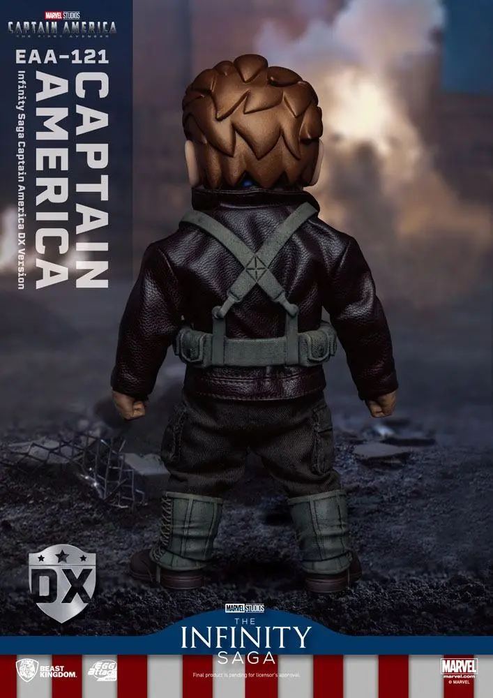 Captain America: The First Avenger Egg Attack Action Actionfigur Captain America DX Version 17 cm Produktfoto