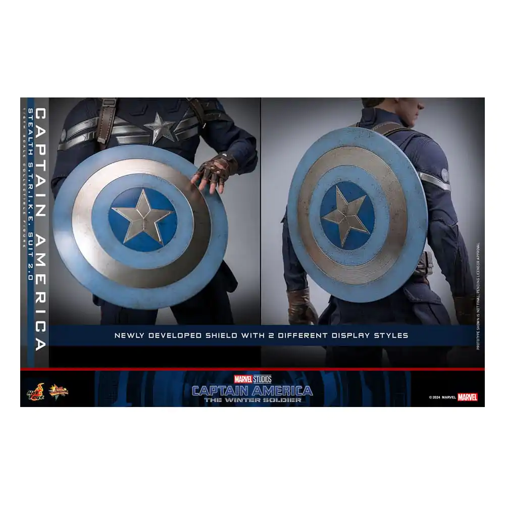 The Return of the First Avenger Movie Masterpiece Actionfigur 1/6 Captain America (Stealth S.T.R.I.K.E. Suit) 2.0 31 cm Produktfoto