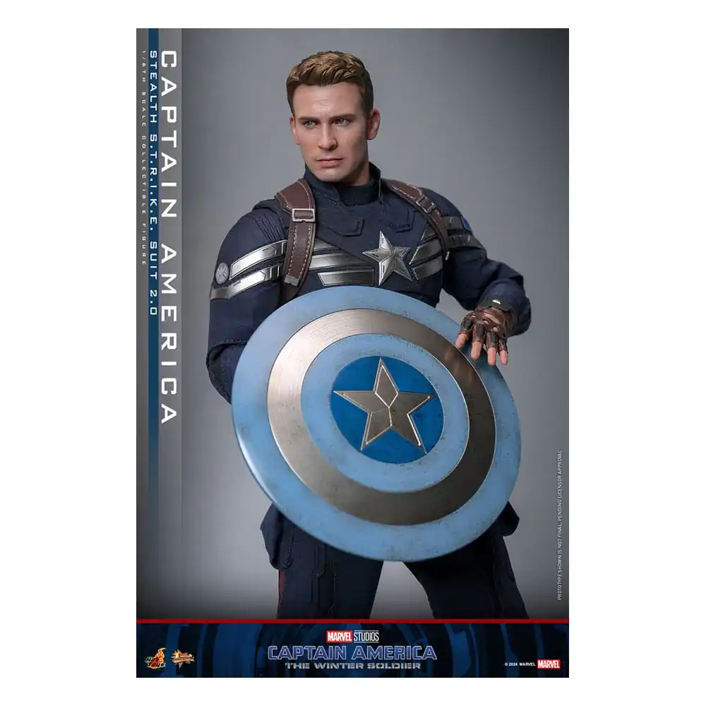 The Return of the First Avenger Movie Masterpiece Actionfigur 1/6 Captain America (Stealth S.T.R.I.K.E. Suit) 2.0 31 cm Produktfoto