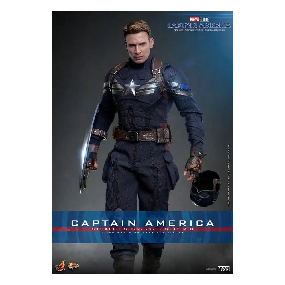 The Return of the First Avenger Movie Masterpiece Actionfigur 1/6 Captain America (Stealth S.T.R.I.K.E. Suit) 2.0 31 cm Produktfoto