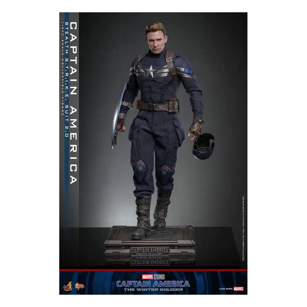 The Return of the First Avenger Movie Masterpiece Actionfigur 1/6 Captain America (Stealth S.T.R.I.K.E. Suit) 2.0 31 cm Produktfoto