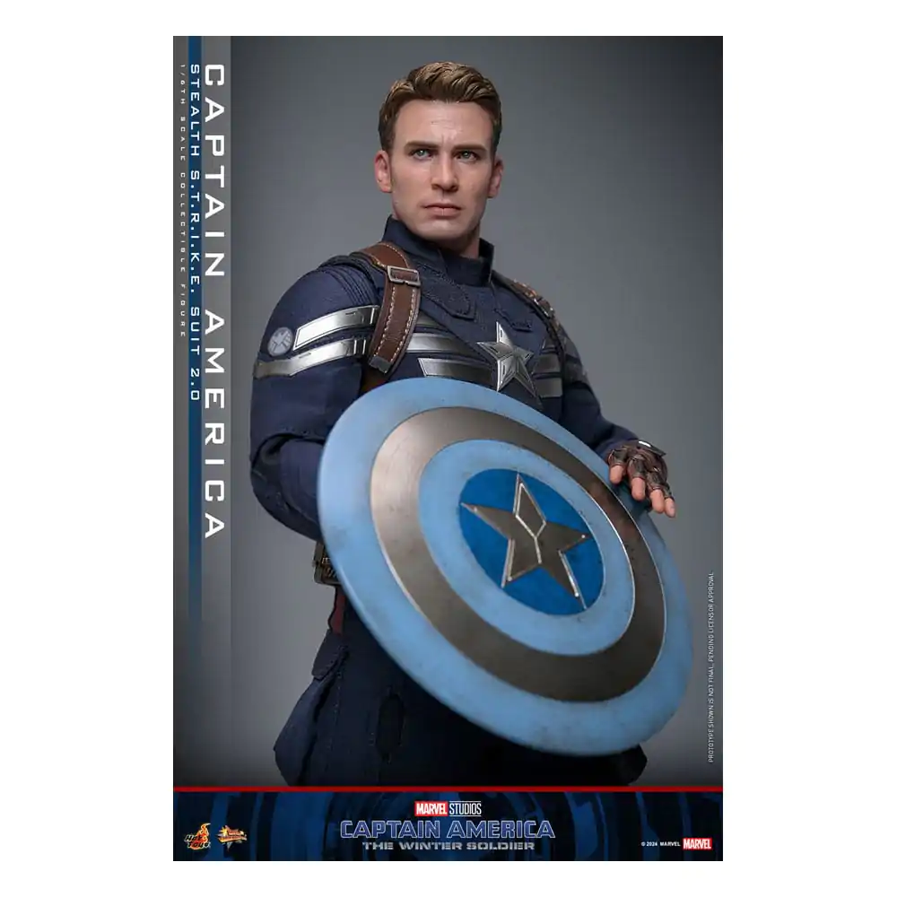 The Return of the First Avenger Movie Masterpiece Actionfigur 1/6 Captain America (Stealth S.T.R.I.K.E. Suit) 2.0 31 cm Produktfoto