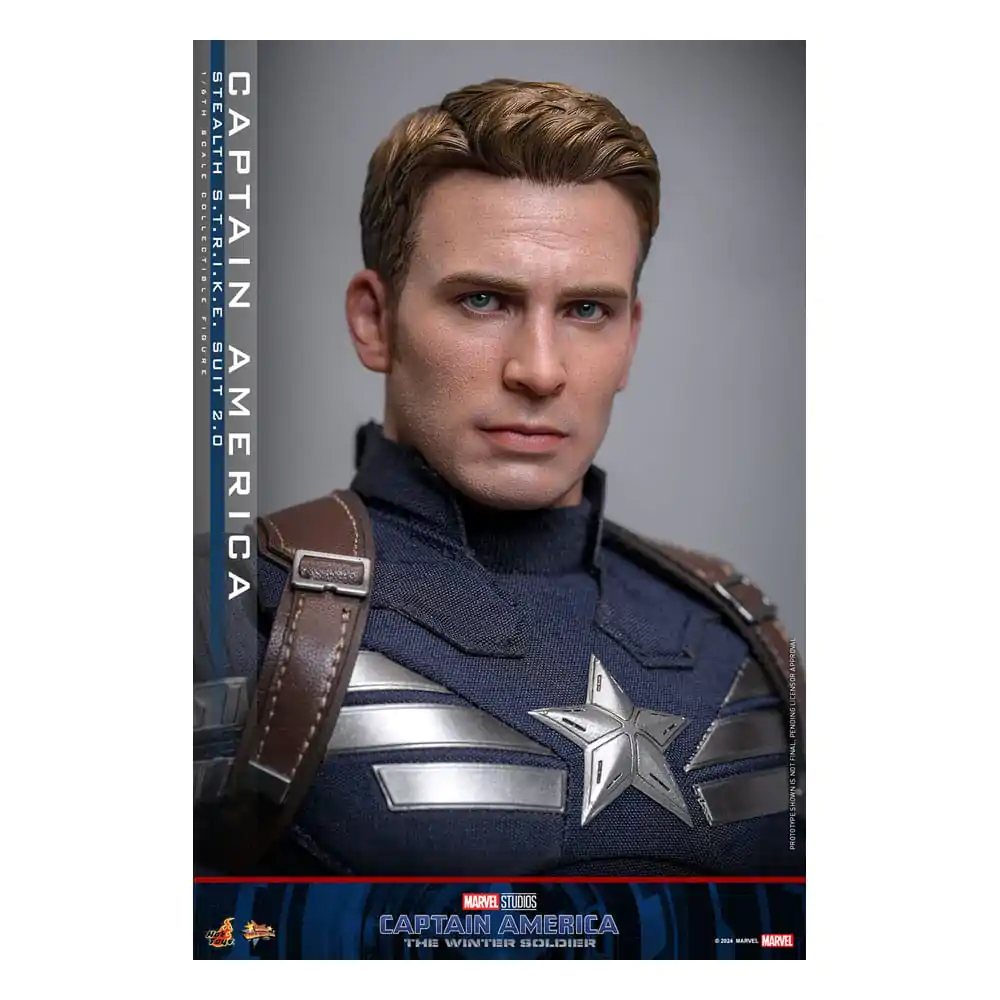 The Return of the First Avenger Movie Masterpiece Actionfigur 1/6 Captain America (Stealth S.T.R.I.K.E. Suit) 2.0 31 cm Produktfoto