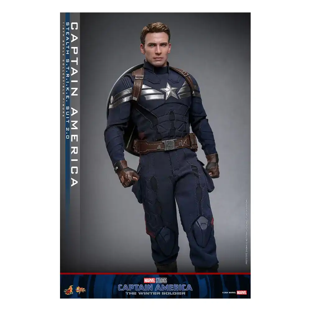 The Return of the First Avenger Movie Masterpiece Actionfigur 1/6 Captain America (Stealth S.T.R.I.K.E. Suit) 2.0 31 cm Produktfoto