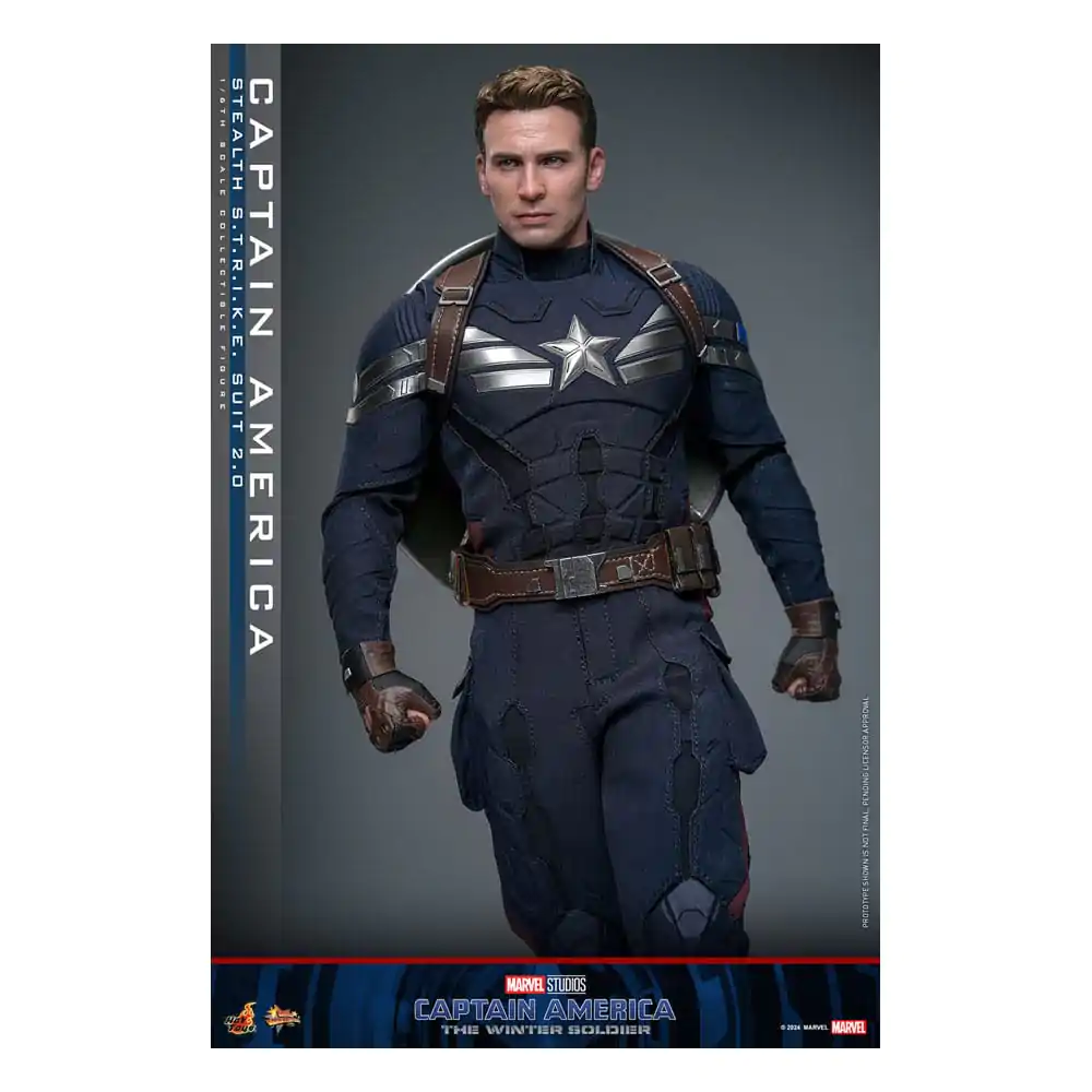 The Return of the First Avenger Movie Masterpiece Actionfigur 1/6 Captain America (Stealth S.T.R.I.K.E. Suit) 2.0 31 cm Produktfoto