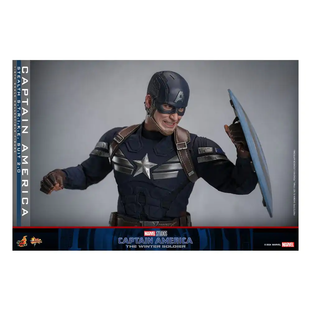 The Return of the First Avenger Movie Masterpiece Actionfigur 1/6 Captain America (Stealth S.T.R.I.K.E. Suit) 2.0 31 cm Produktfoto