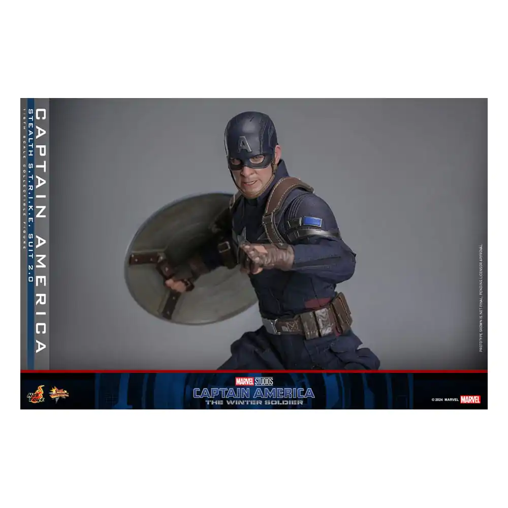 The Return of the First Avenger Movie Masterpiece Actionfigur 1/6 Captain America (Stealth S.T.R.I.K.E. Suit) 2.0 31 cm Produktfoto