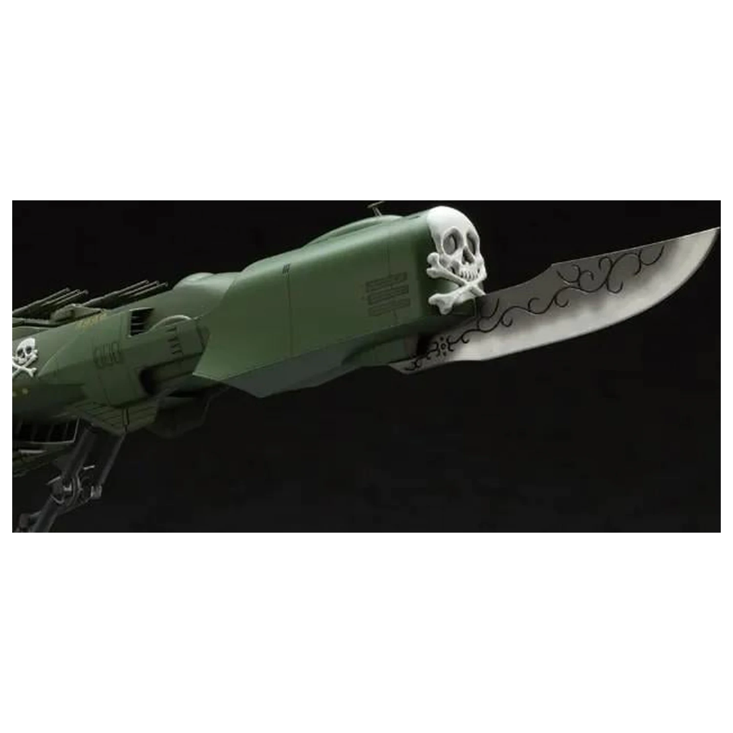 Captain Harlock Space Pirate Battleship Arcadia Modellbausatz 1/1500 Produktfoto
