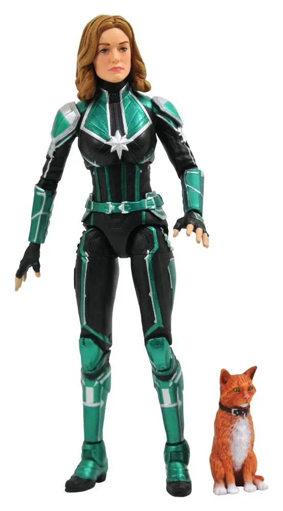 Captain Marvel Marvel Select Action Figur Captain Marvel Starforce Uniform 18 cm Produktfoto