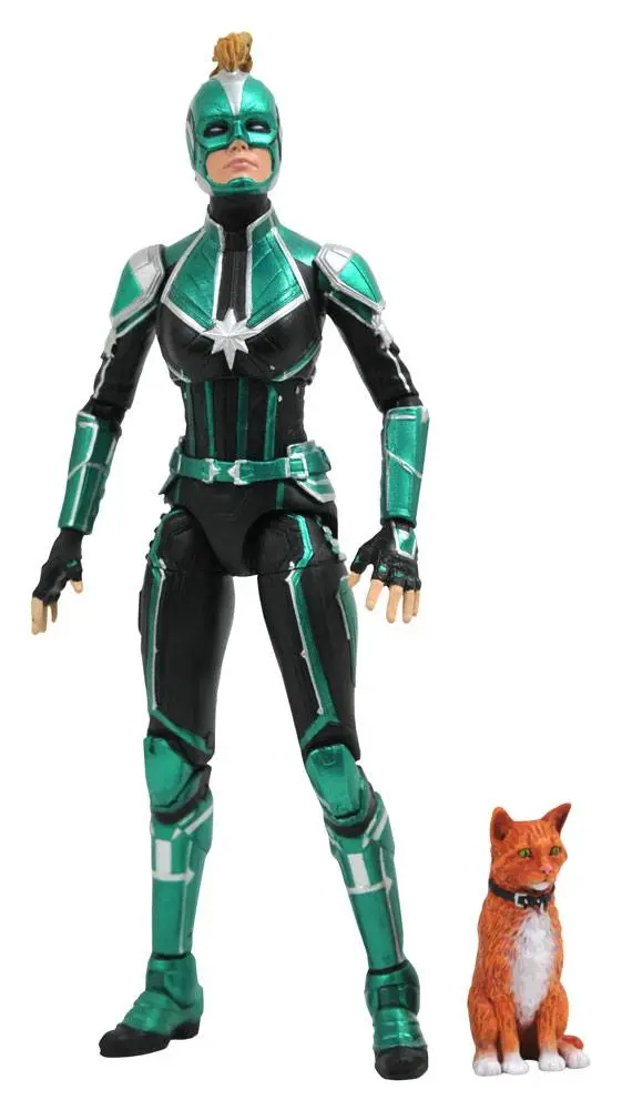 Captain Marvel Marvel Select Action Figur Captain Marvel Starforce Uniform 18 cm Produktfoto