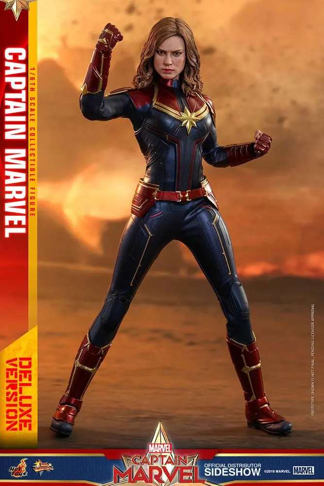 Captain Marvel Movie Masterpiece Actionfigur 1/6 Captain Marvel Deluxe Ver. 29 cm Produktfoto
