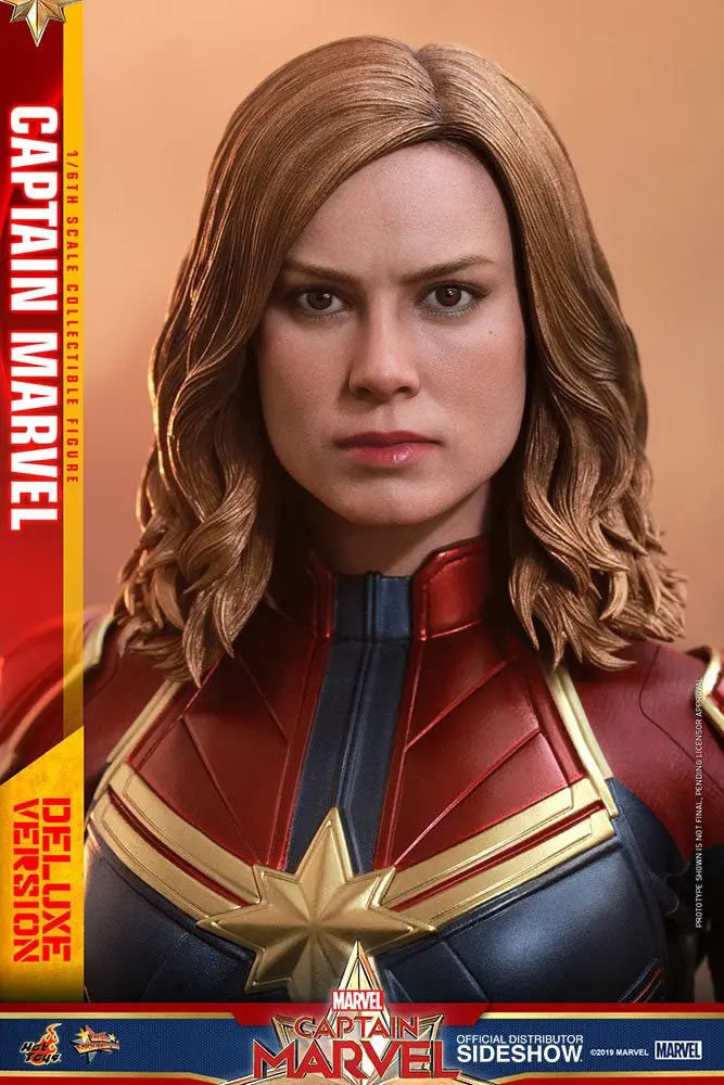 Captain Marvel Movie Masterpiece Actionfigur 1/6 Captain Marvel Deluxe Ver. 29 cm Produktfoto