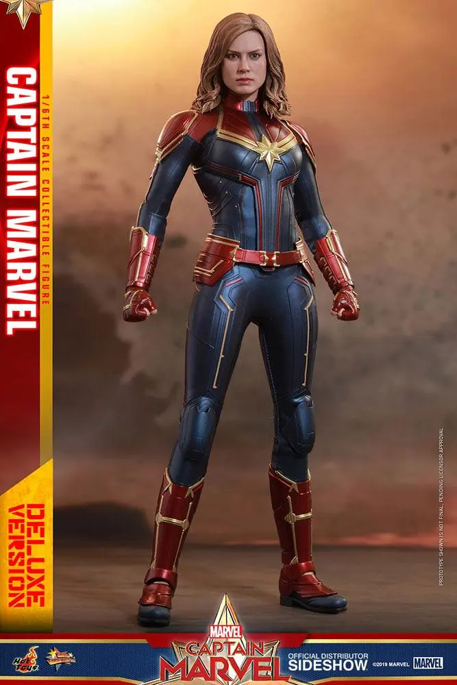 Captain Marvel Movie Masterpiece Actionfigur 1/6 Captain Marvel Deluxe Ver. 29 cm Produktfoto