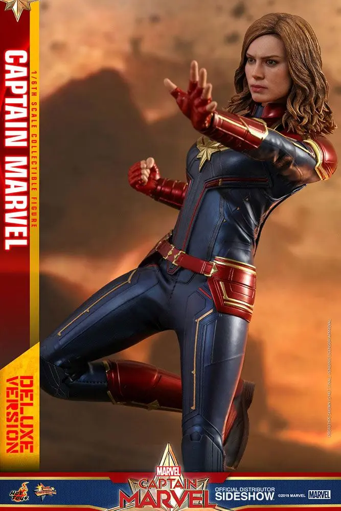Captain Marvel Movie Masterpiece Actionfigur 1/6 Captain Marvel Deluxe Ver. 29 cm Produktfoto