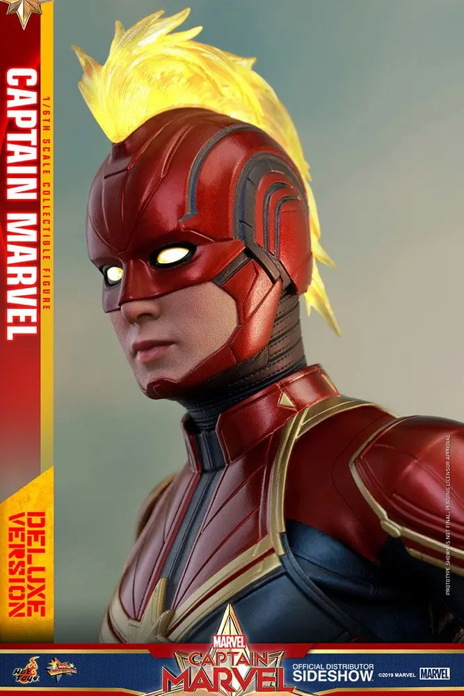 Captain Marvel Movie Masterpiece Actionfigur 1/6 Captain Marvel Deluxe Ver. 29 cm Produktfoto