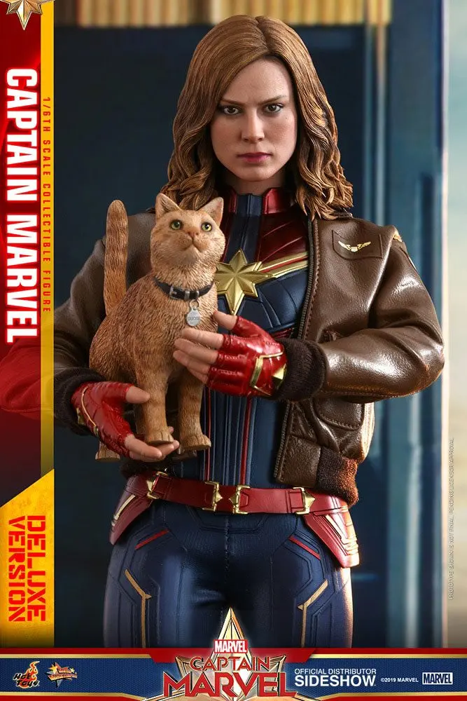 Captain Marvel Movie Masterpiece Actionfigur 1/6 Captain Marvel Deluxe Ver. 29 cm Produktfoto