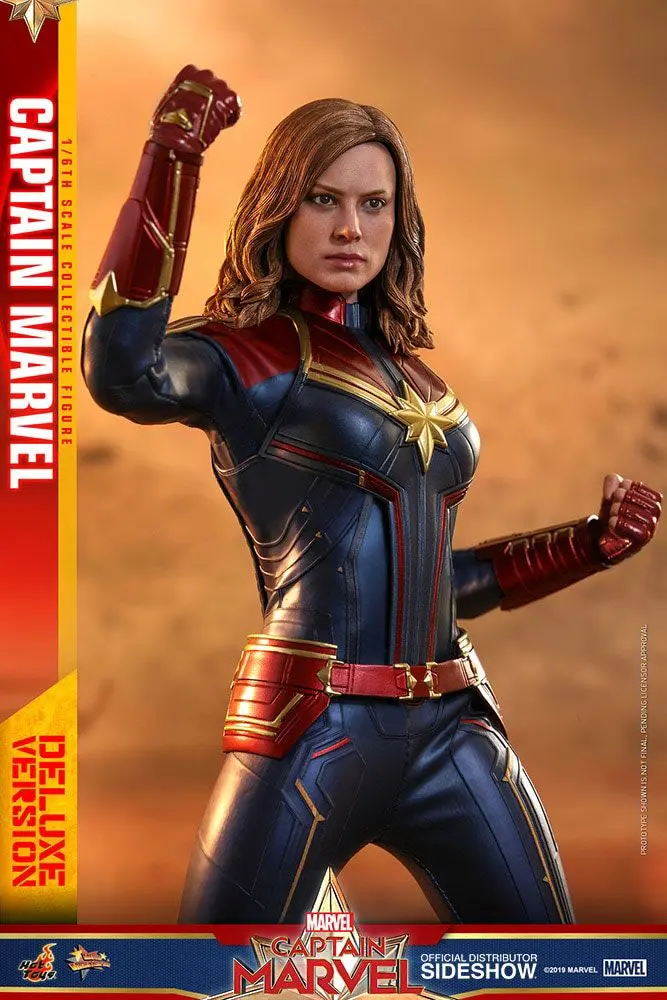 Captain Marvel Movie Masterpiece Actionfigur 1/6 Captain Marvel Deluxe Ver. 29 cm Produktfoto