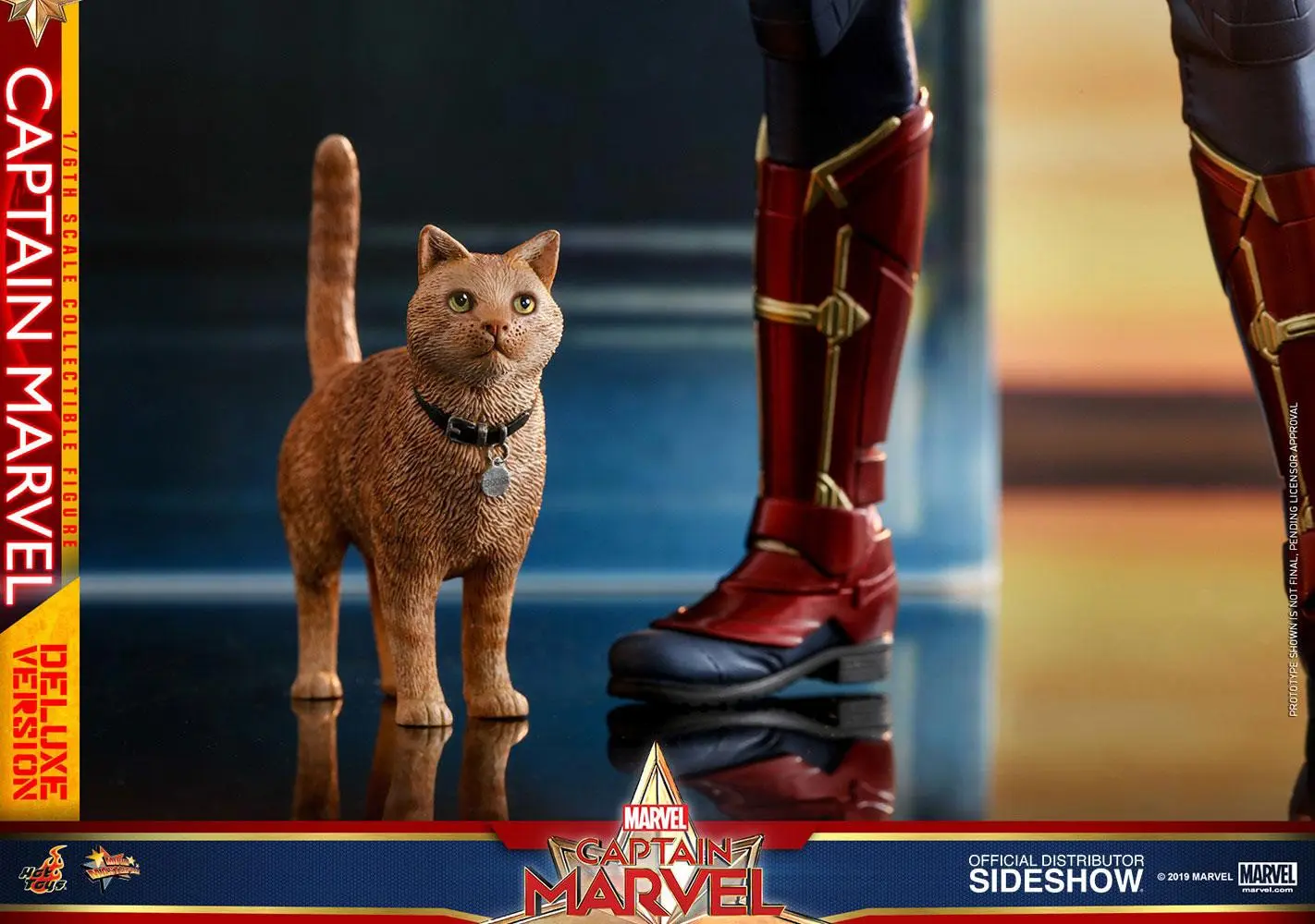 Captain Marvel Movie Masterpiece Actionfigur 1/6 Captain Marvel Deluxe Ver. 29 cm Produktfoto