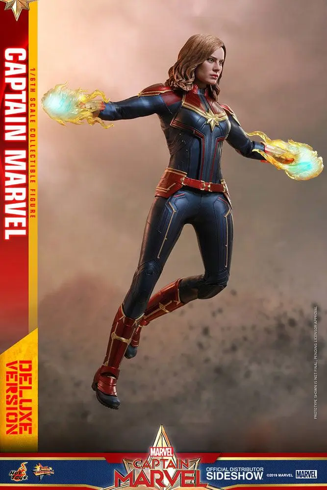 Captain Marvel Movie Masterpiece Actionfigur 1/6 Captain Marvel Deluxe Ver. 29 cm Produktfoto