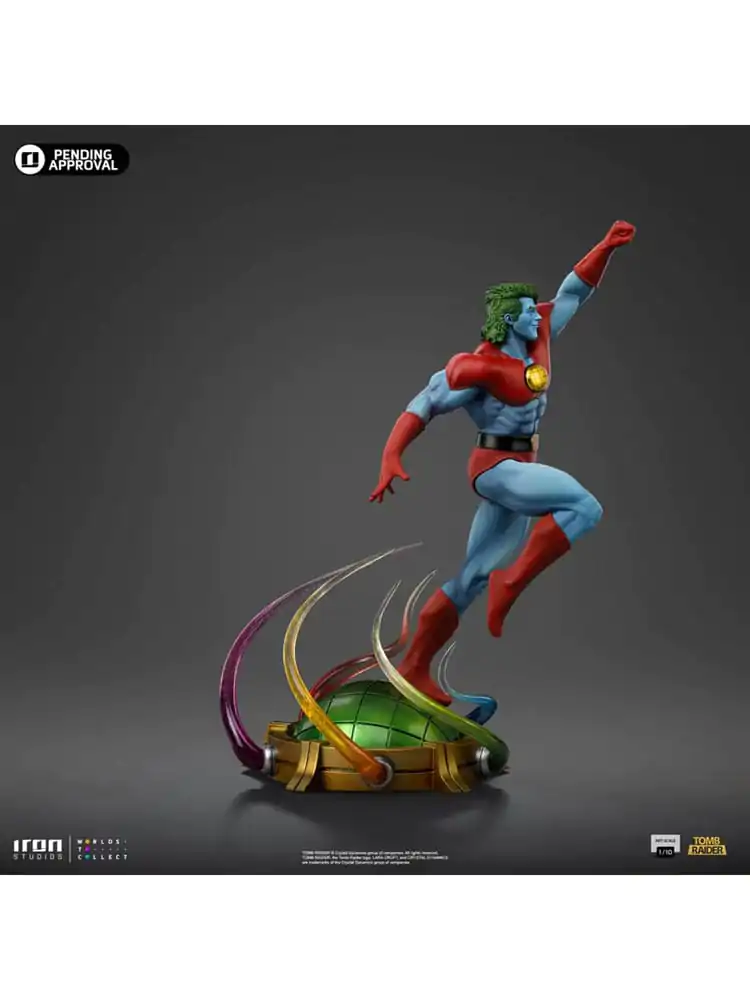 Captain Planet Art Scale Statue 1/10 Captain Planet 24 cm Produktfoto