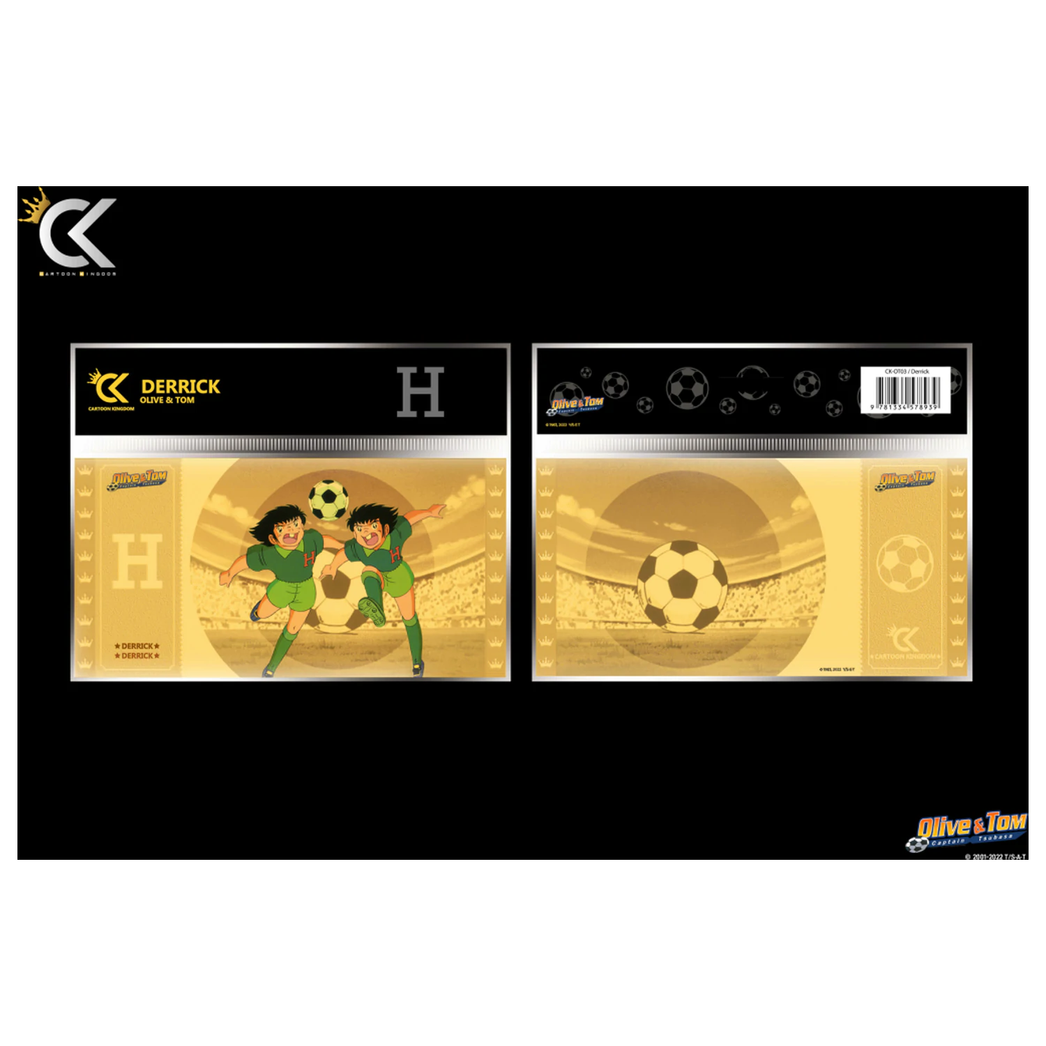 Captain Tsubasa Derrick Golden Ticket Produktfoto