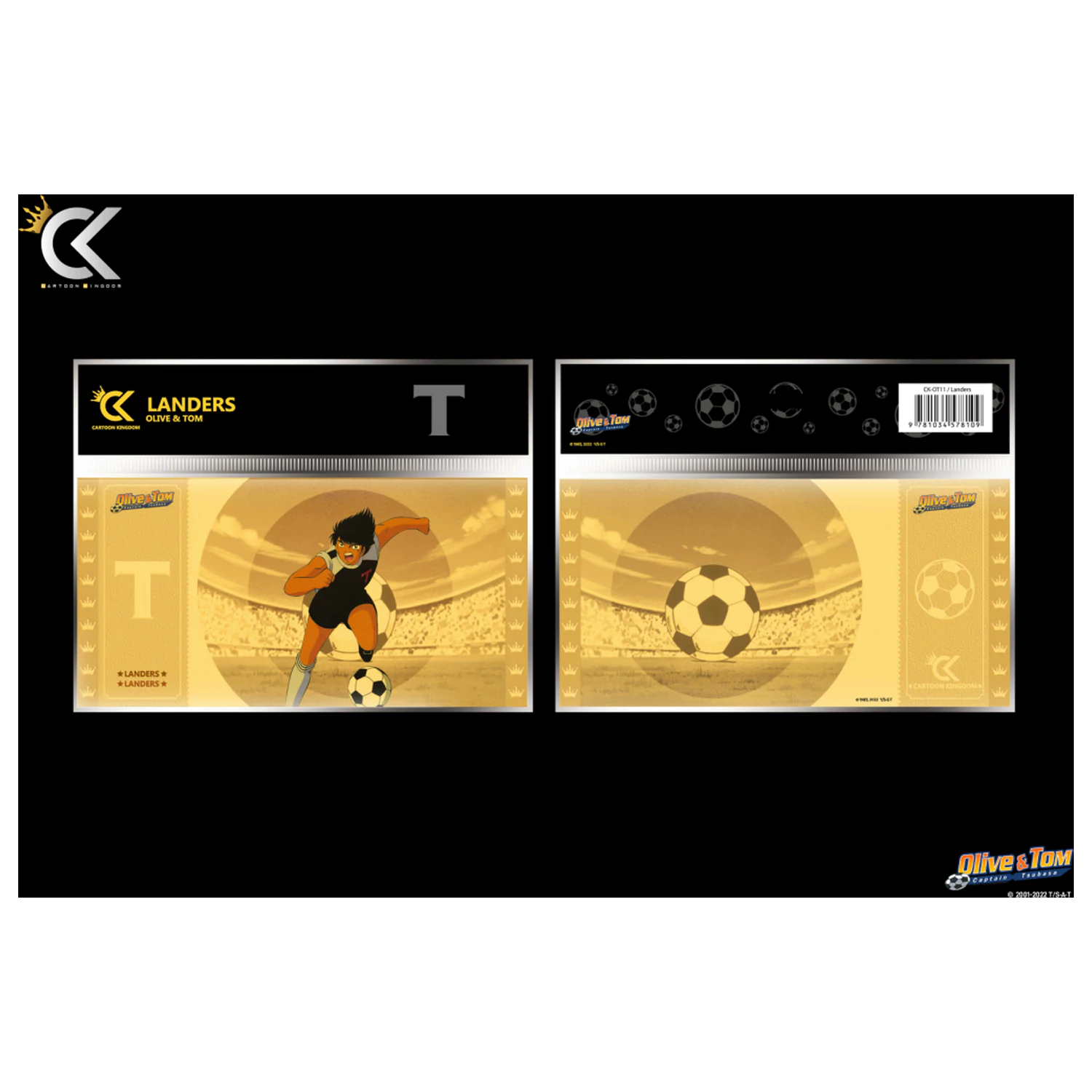 Captain Tsubasa Landers Golden Ticket Produktfoto