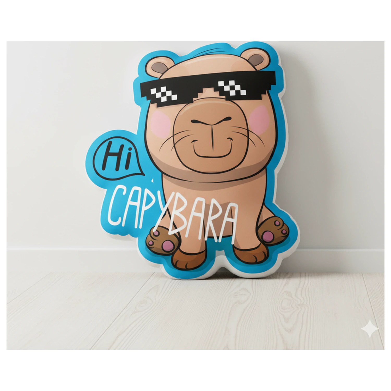 Capybara 3D Kissen Produktfoto
