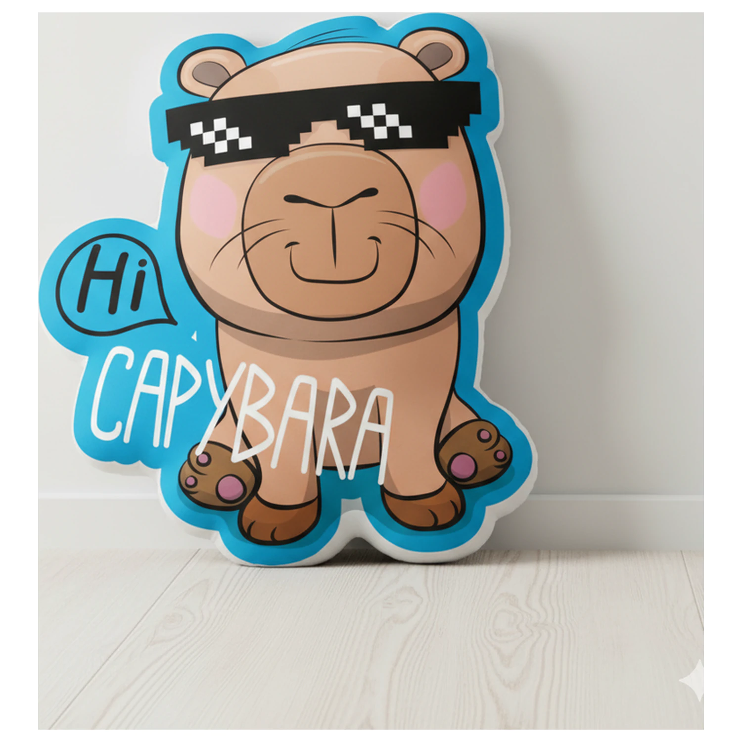Capybara 3D Kissen Produktfoto