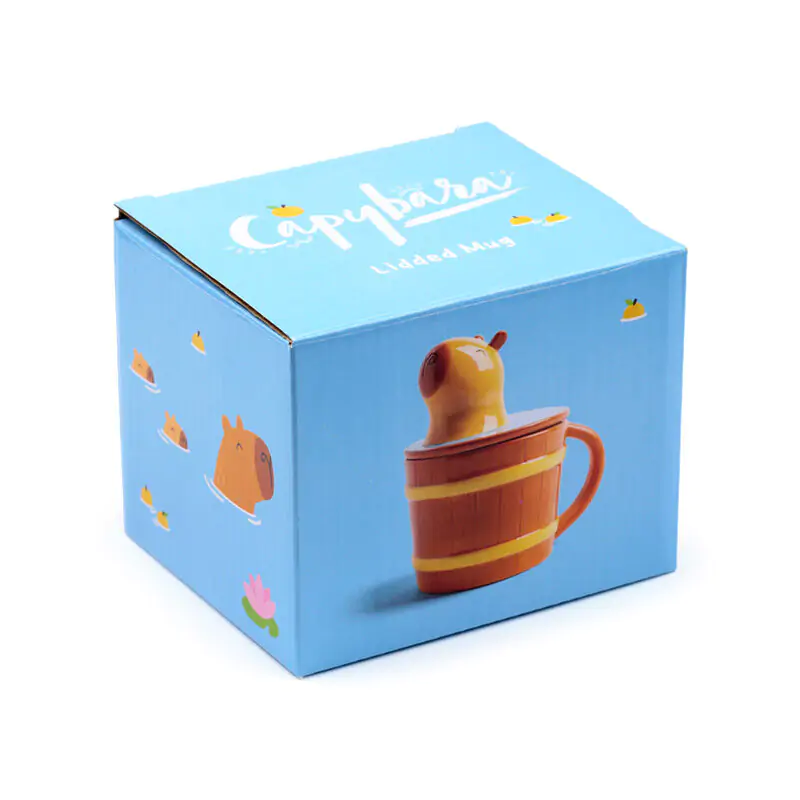Capybara Mug mit Deckel Produktfoto