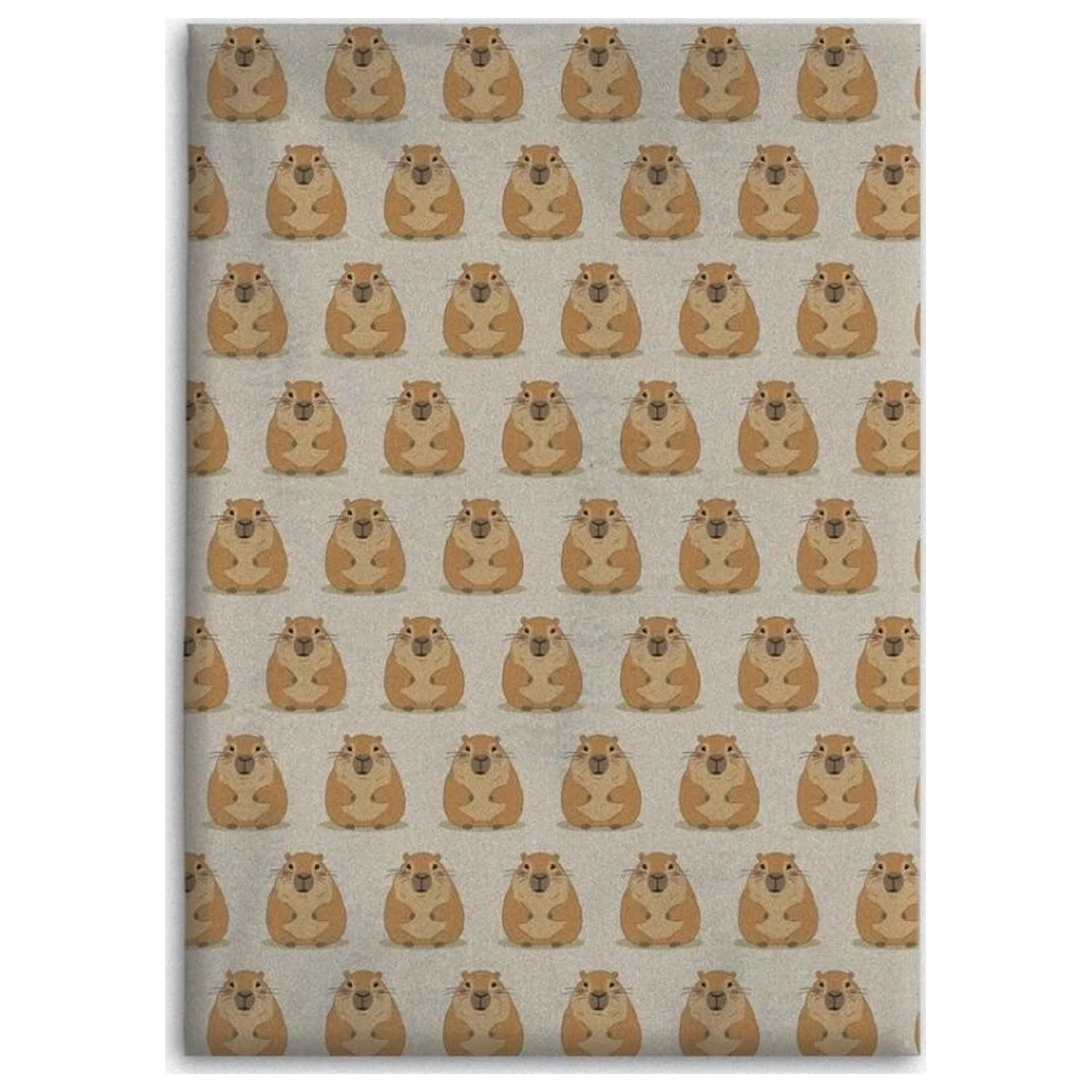 CAPYBARA Flanell Decke 110x150cm Produktfoto