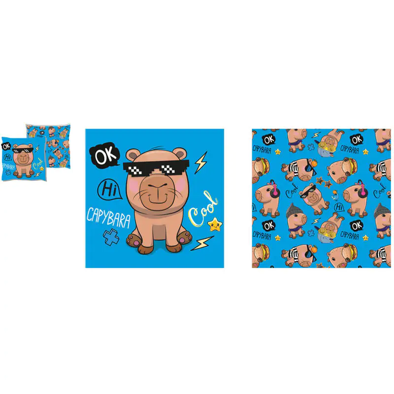 Capybara Kissen Produktfoto