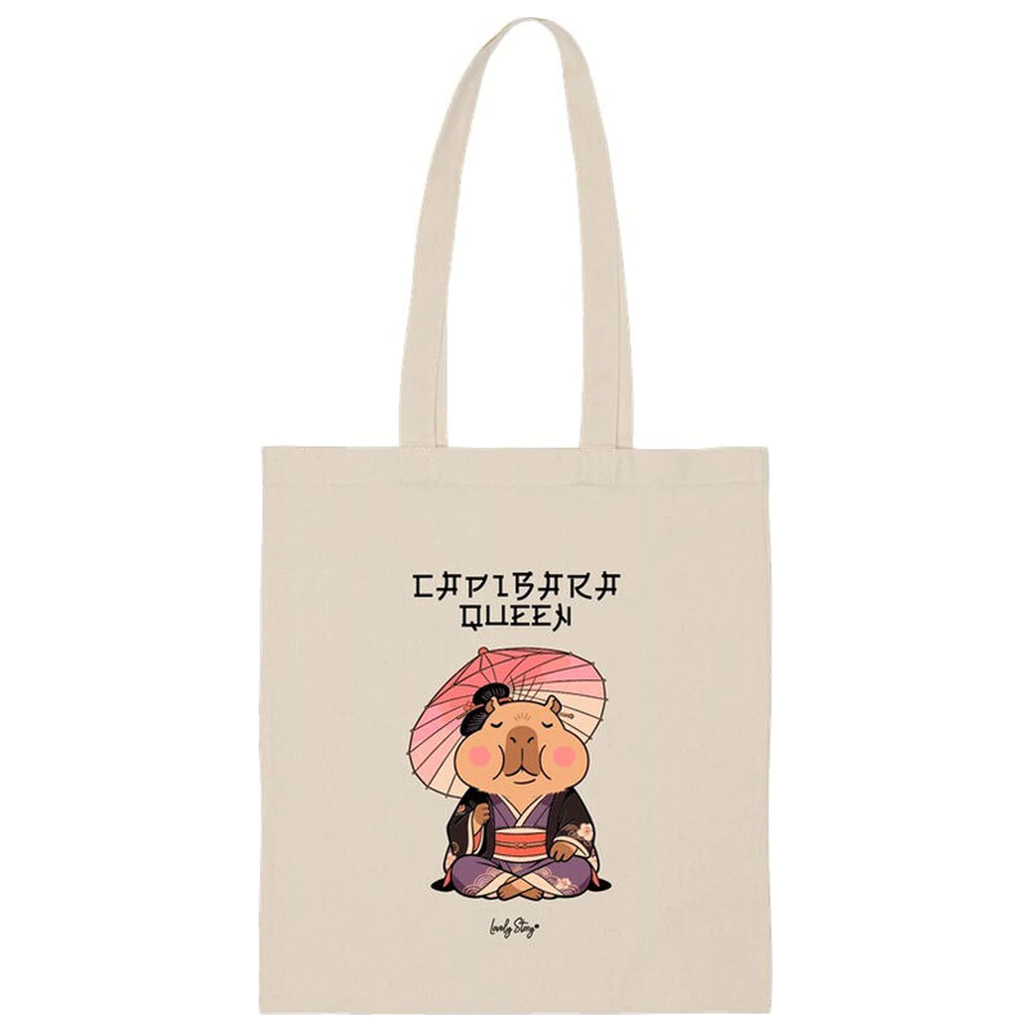 Capybara Queen Tragetasche Produktfoto