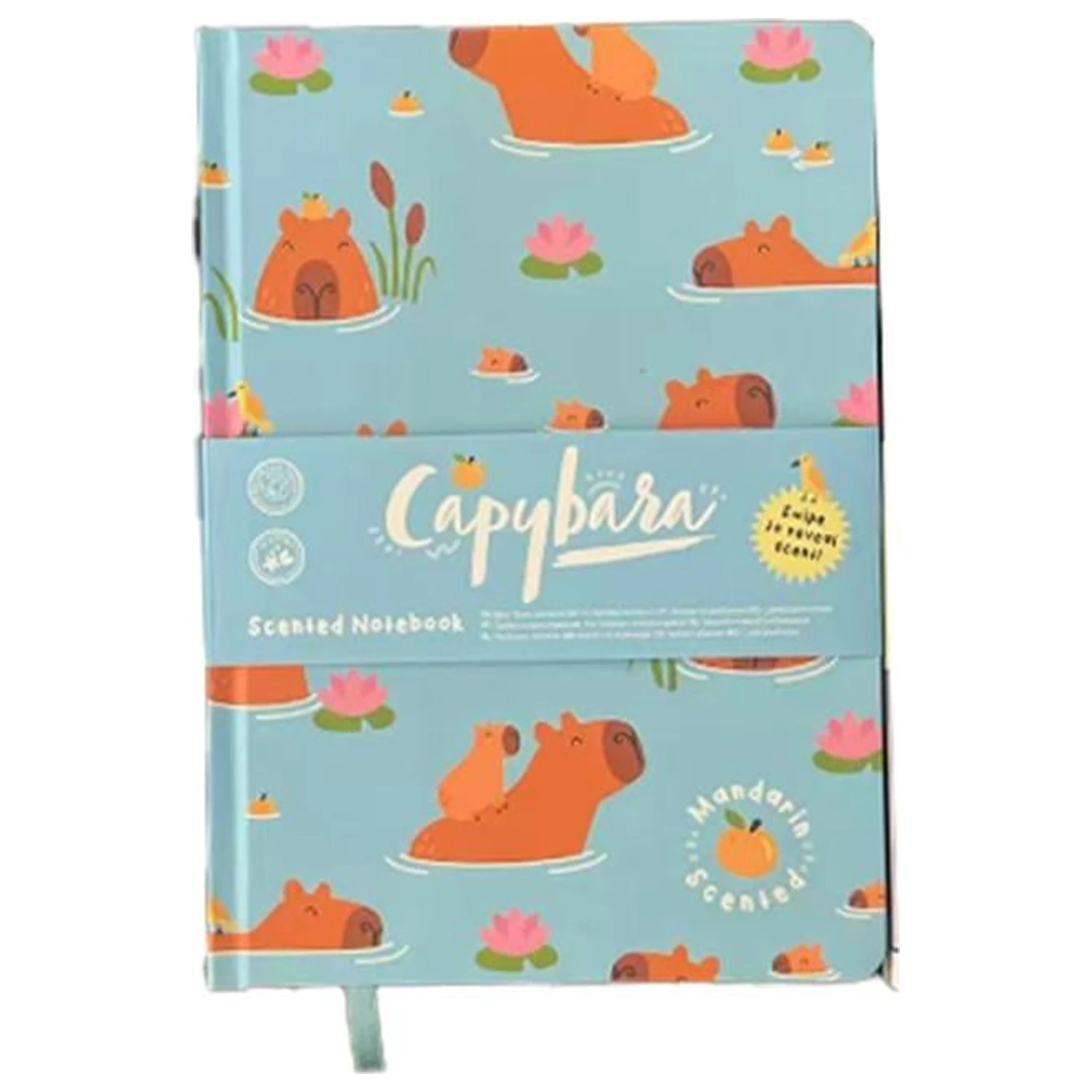 CAPYBARA Premium duftendes Notizbuch Produktfoto