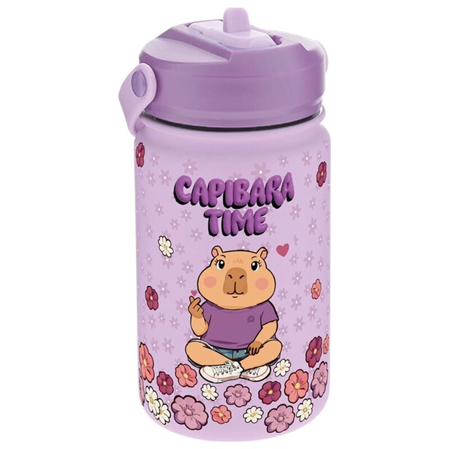 Capybara Time Thermoflasche 330ml Produktfoto