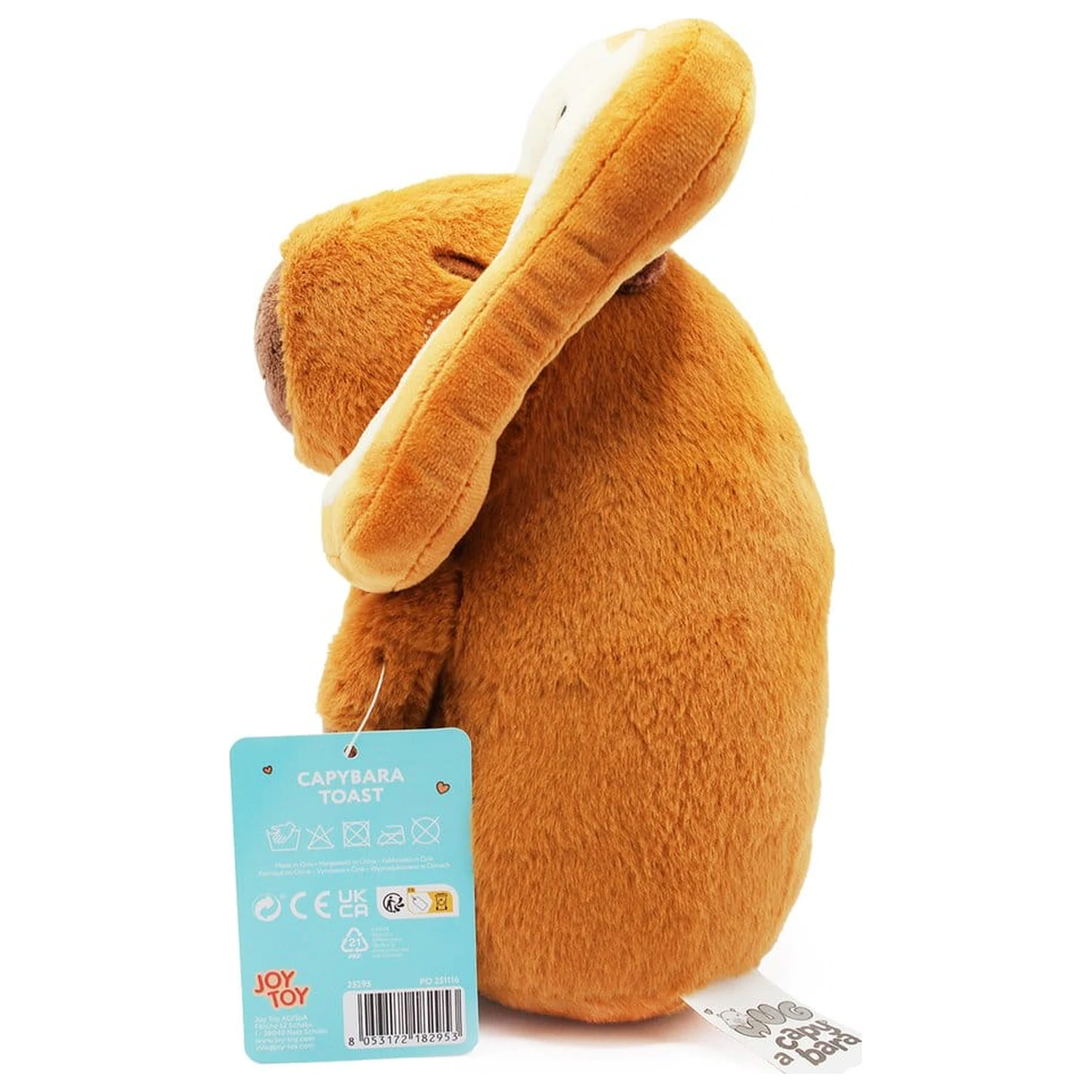Capybara Plüsch Figur Toast 23 cm Produktfoto