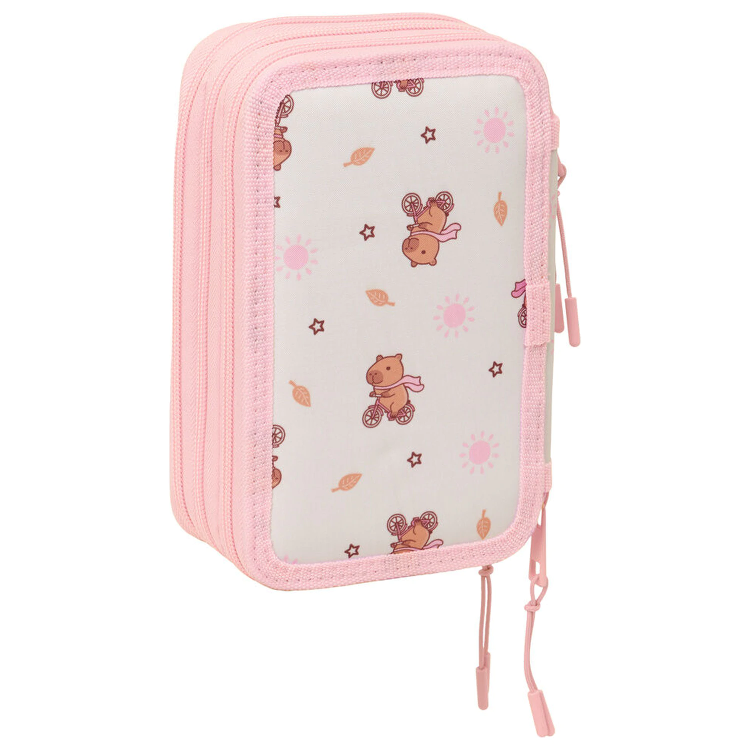 Capybara dreifach Federmappe 37-teilig Produktfoto