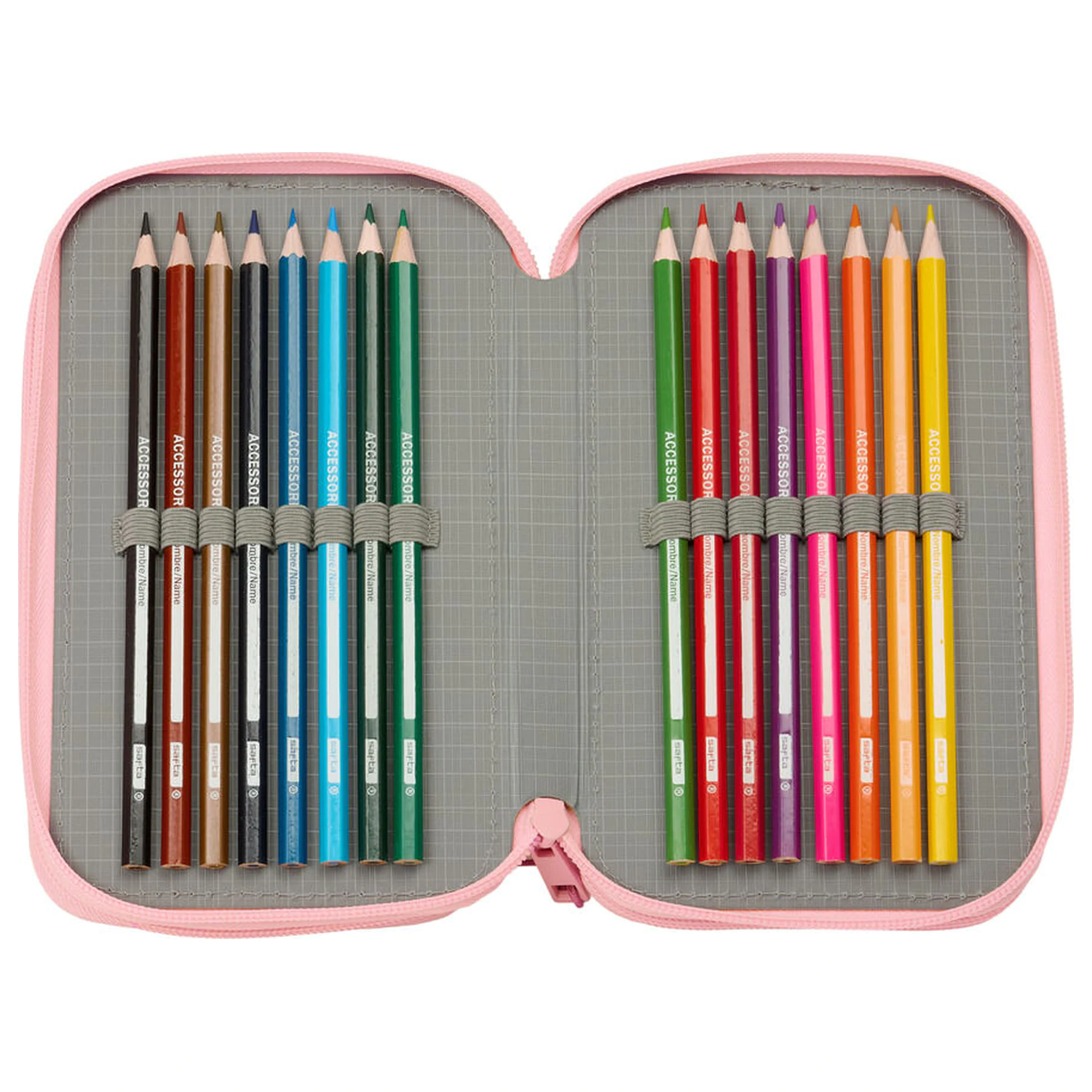 Capybara dreifach Federmappe 37-teilig Produktfoto