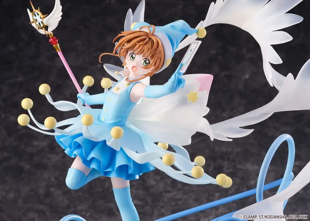 Cardcaptor Sakura PVC Statue 1/7 Sakura Kinomoto Battle Costume Water Ver. 36 cm termékfotó