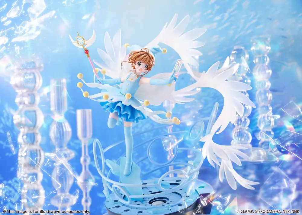 Cardcaptor Sakura PVC Statue 1/7 Sakura Kinomoto Battle Costume Water Ver. 36 cm termékfotó
