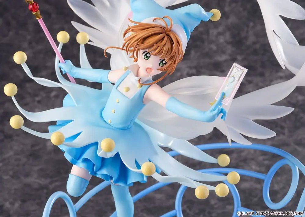 Cardcaptor Sakura PVC Statue 1/7 Sakura Kinomoto Battle Costume Water Ver. 36 cm termékfotó